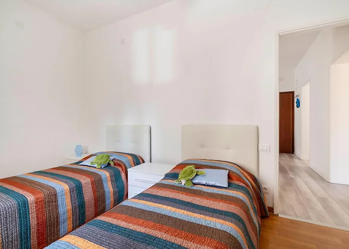 Casa Lido Venezia Center Located With Balconies Lägenhet Venedig-Lido